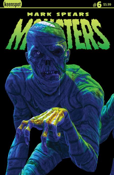 Mark Spears Monsters #6 B Mark Spears The Cursed Mummy Variant (07/30/2025) Ex Posse