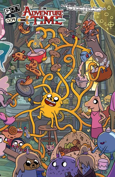 Adventure Time (2025) #4 D 1:10 Shelli Paroline Braden Lamb Infinite Interlocking Variant (07/02/2025) Oni