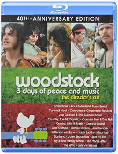 Woodstock: 3 Days Of Peace & Music - Woodstock: 3 Days Of Peace & Music - Blu-ray