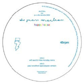 the album cover for Juan Maclean - Happy House [Lazaro Casanove Remix]
