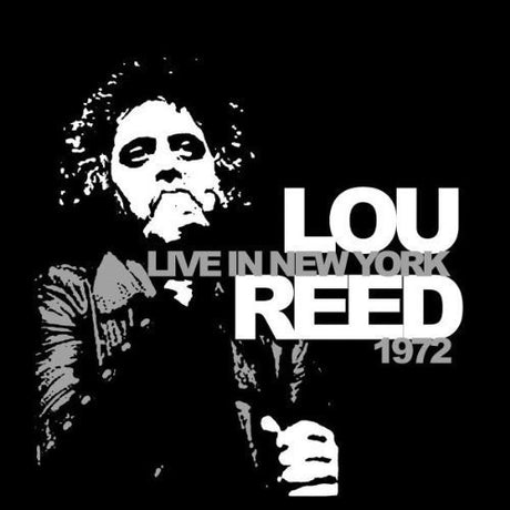 the album cover for Lou Reed - Live in New York 1972