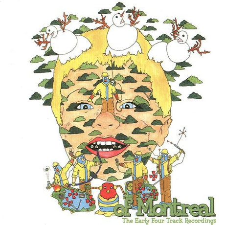 the album cover for Of Montreal - The Early Four Track Recordings