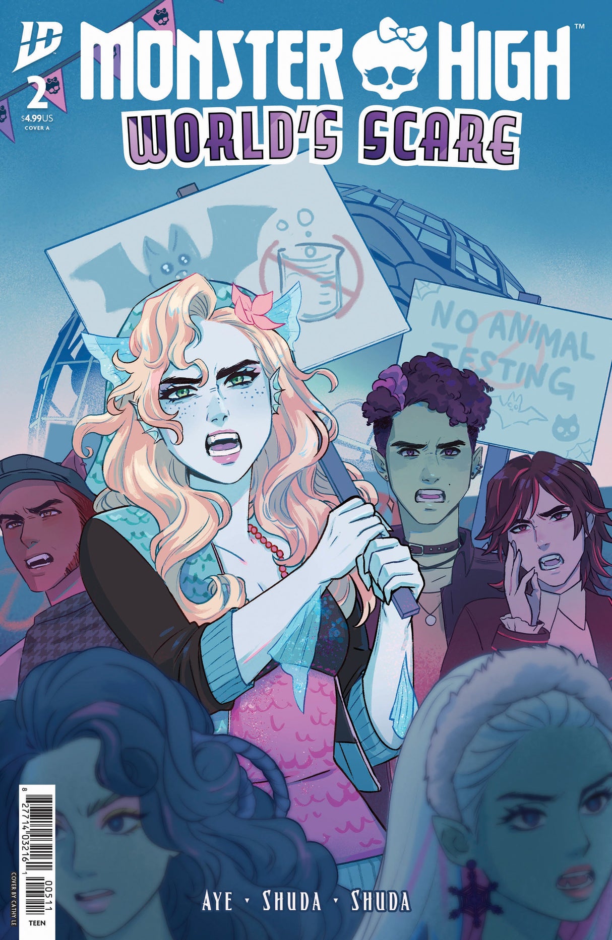 Monster High World'S Scare #2 A Cathy Le (09/24/2025) Idw