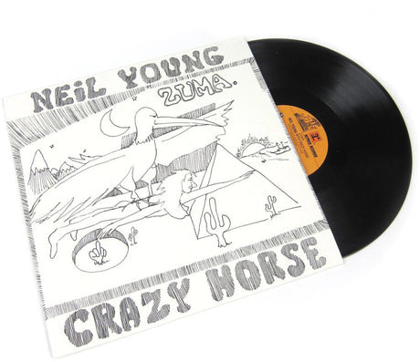 the album cover for Neil Young - Zuma [Import]