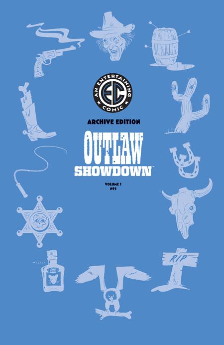 Ec Outlaw Showdown #1 F 1:50 Rian Hughes Ec Archive Edition Variant (10/22/2025) Oni