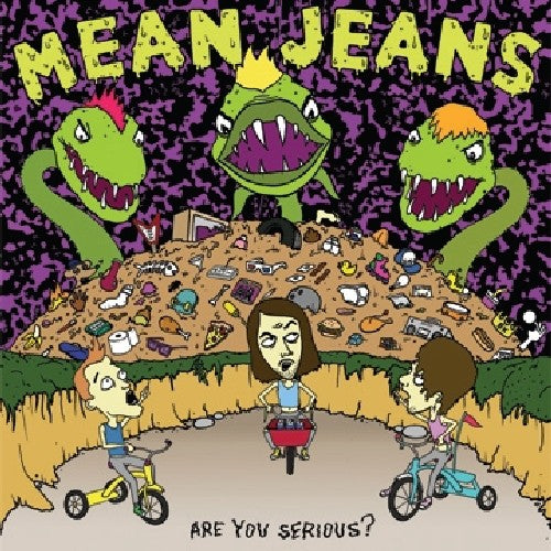 the album cover for Mean Jeans - Are You Serious?