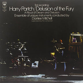 the album cover for Harry Partch - Delusion of the Fury