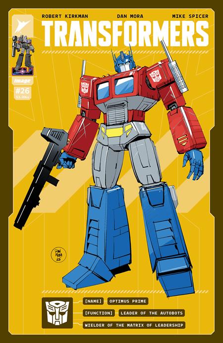 Transformers #26 E 1:50 Dan Mora & Andres Juarez Variant (11/12/2025) Image