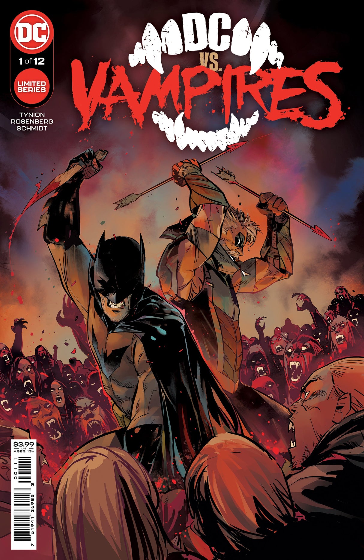 Dc Vs Vampires #1 (Of 12) A Otto Schmidt James Tynion IV (10/26/2021) Dc