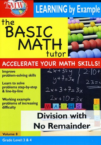 Basic Math Tutor Division With No Remainder - Basic Math Tutor Division With No Remainder - DVD