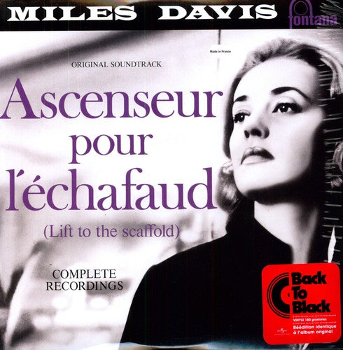 Ascenseur Pour L'Echafaud (Elevator to the Gallows) (Original Soundtrack) (Vinyl)