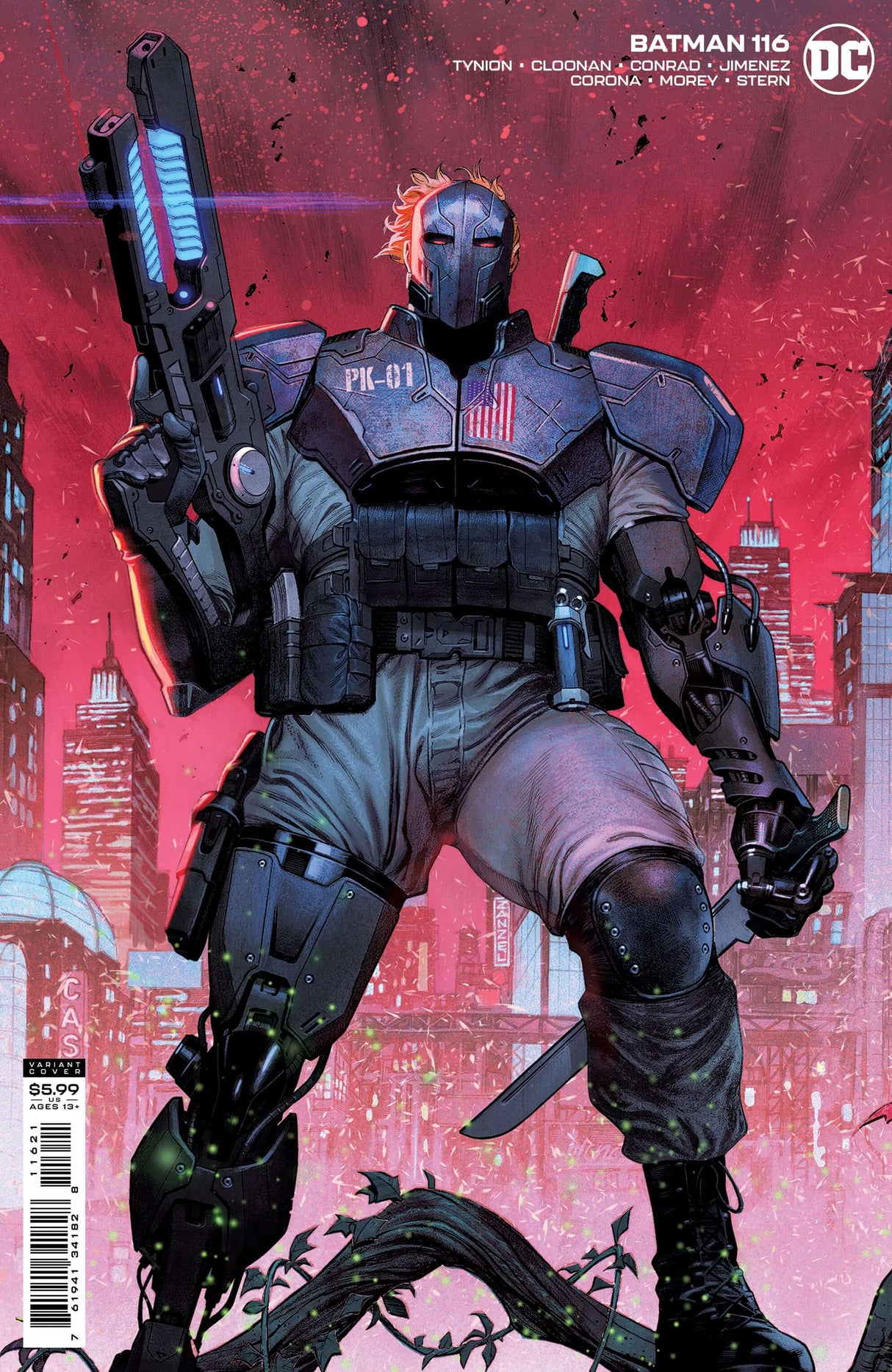 Batman #116 B Jorge Molina Card Stock Variant (Fear State) (11/02/2021) Dc