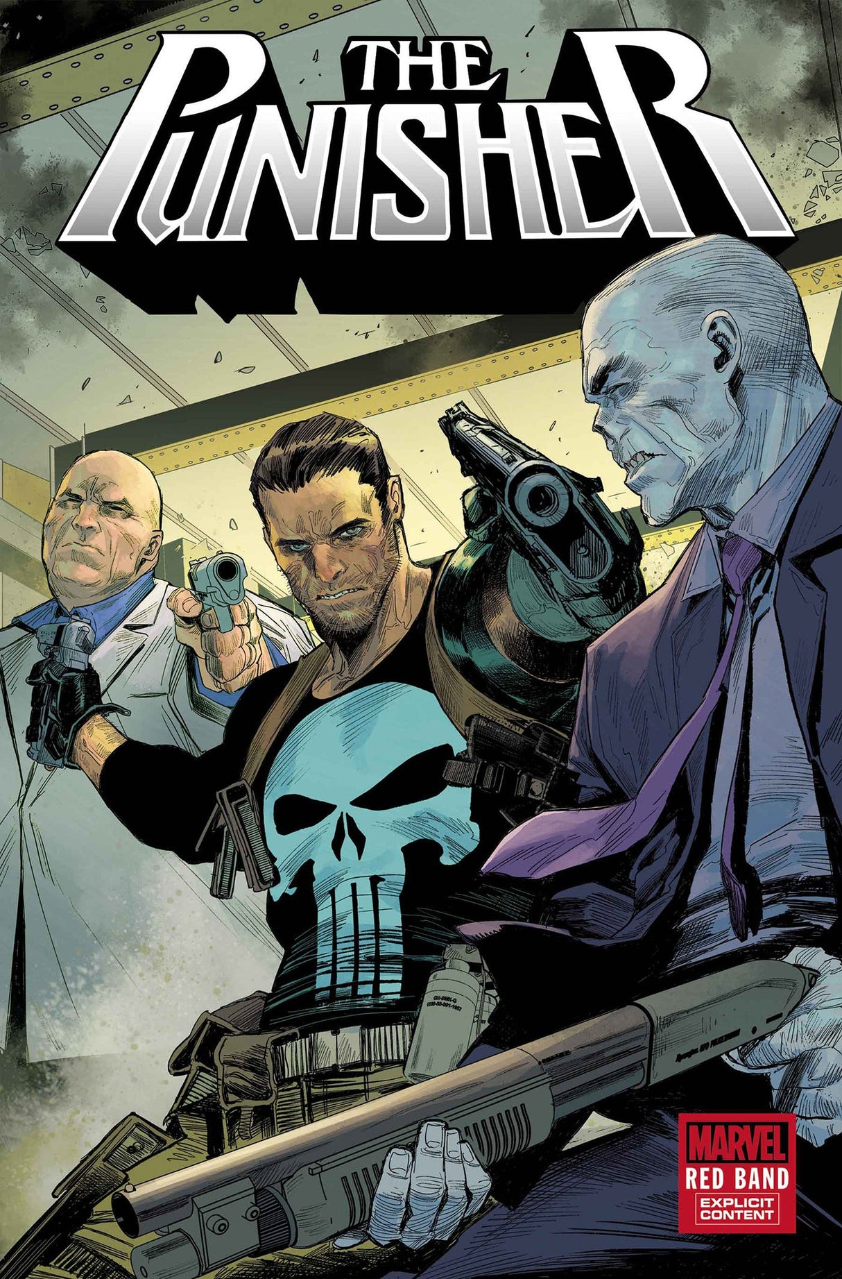 Punisher Red Band #5 A Marco Chechettto Ben Percy [Polybagged] (01/28/2026) Marvel