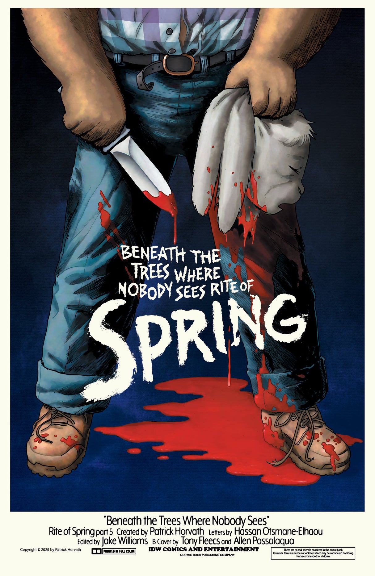Beneath The Trees Where Nobody Sees Rite Of Spring #5 B Tony Fleecs Movie Homage Cover (01/14/2026) Idw