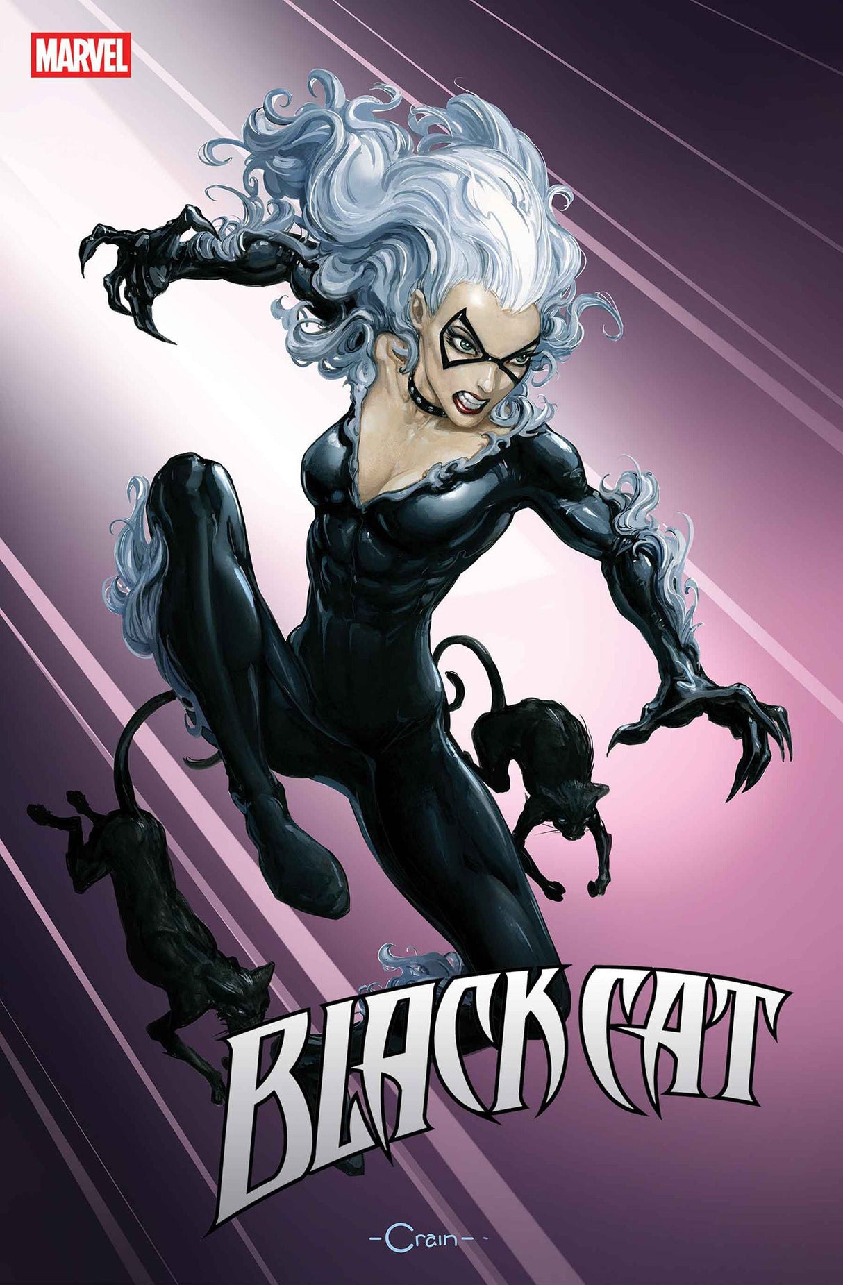 Black Cat #6 B Clayton Crain Variant (01/14/2026) Marvel