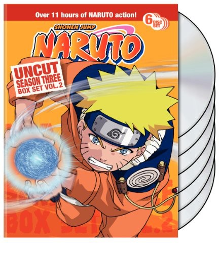 Naruto Uncut Season 3 V.2 Box Set - Naruto Uncut Season 3 V.2 Box Set - DVD