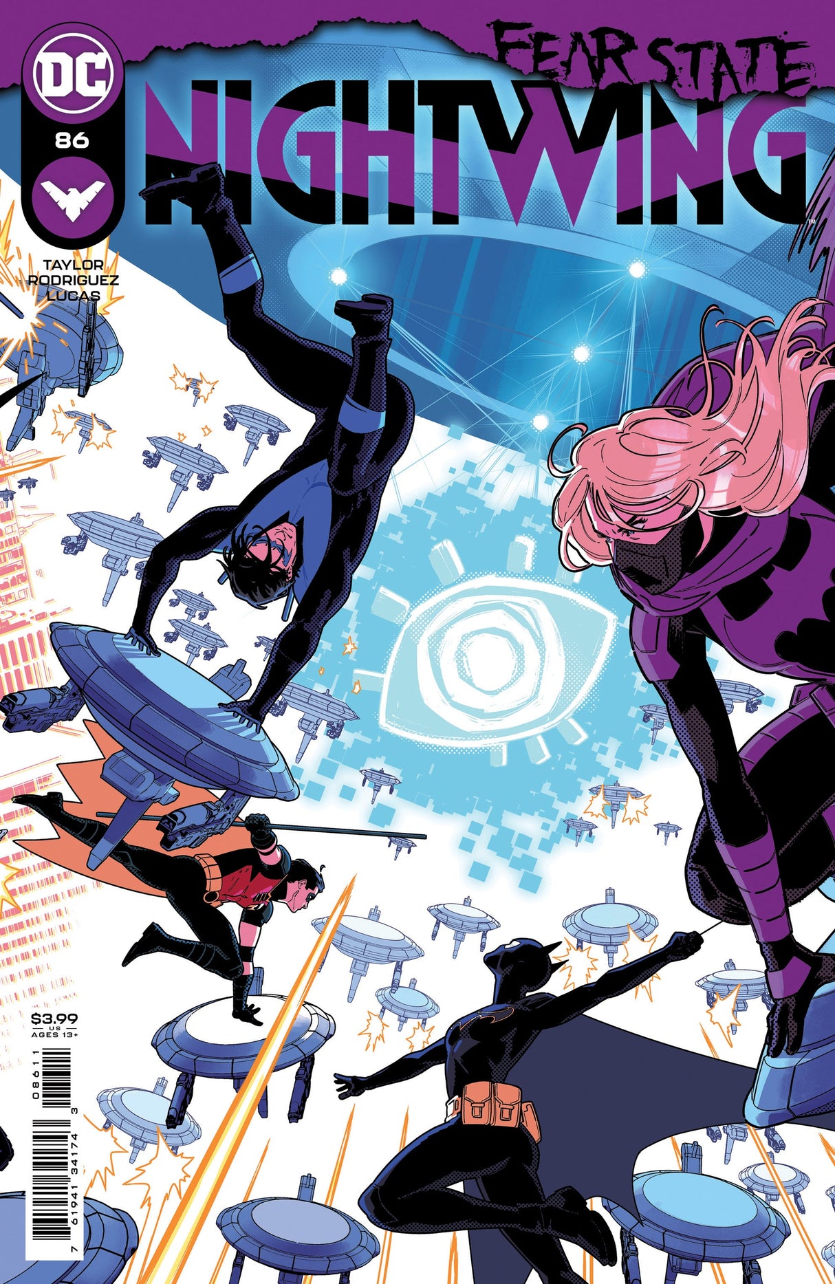 Nightwing #86 A Bruno Redondo Tom Taylor (Fear State) (11/16/2021) Dc