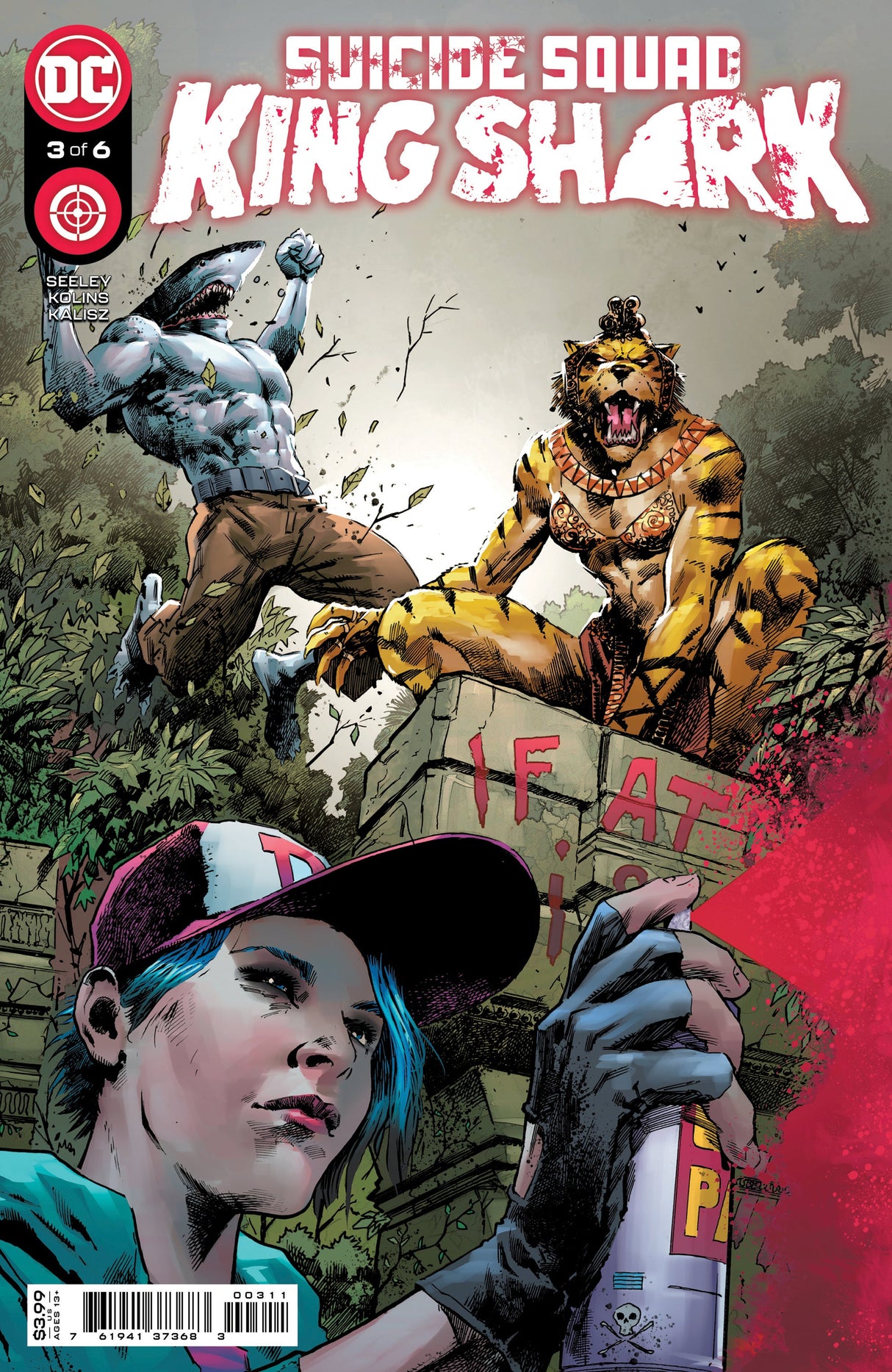 Suicide Squad King Shark #3 (Of 6) A Trevor Hairsine Tim Seeley (11/16/2021) Dc