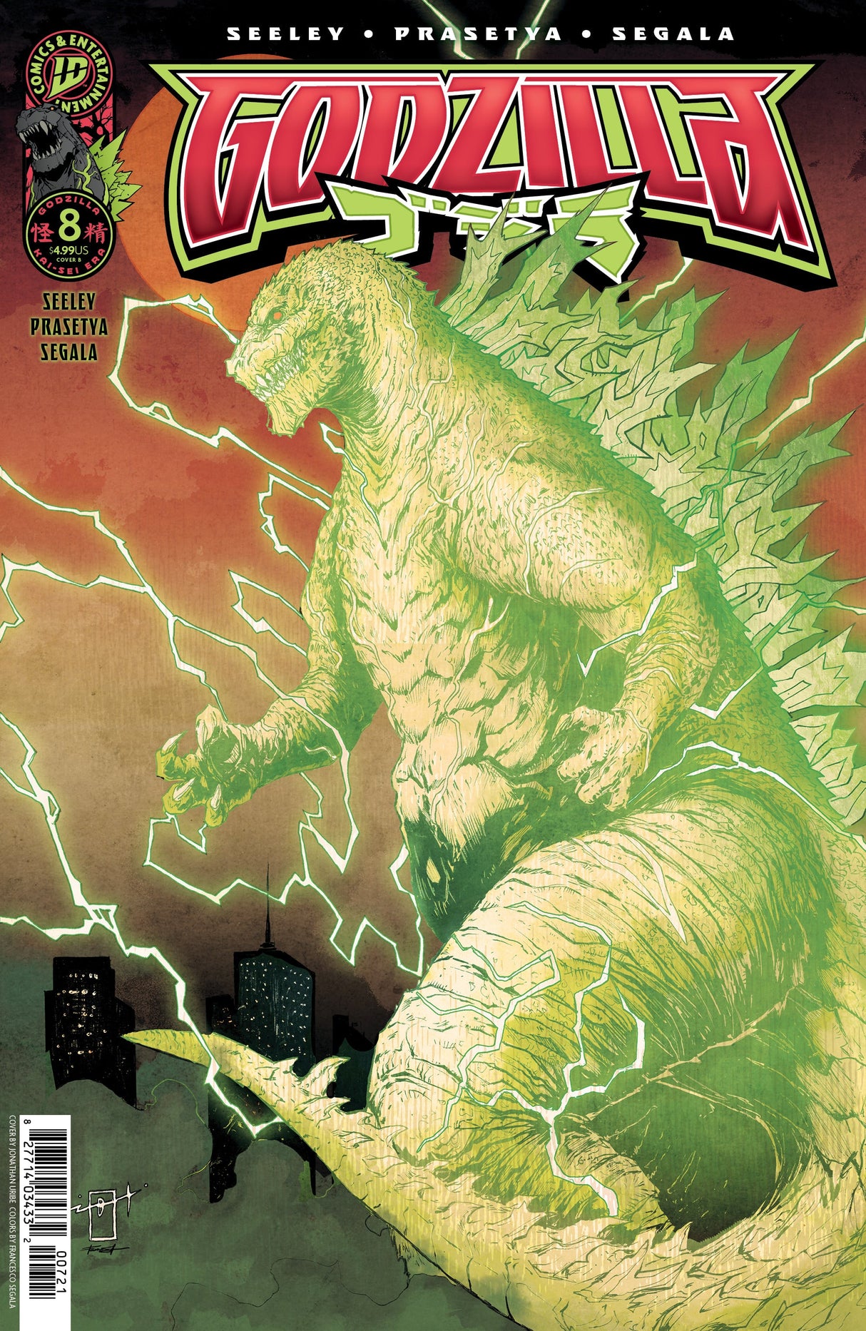 Godzilla [Kai-Sei Era] #8 B Jonathan Uribe (03/04/2026) Idw