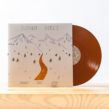 the album cover for Vivian Girls - Share the Joy
