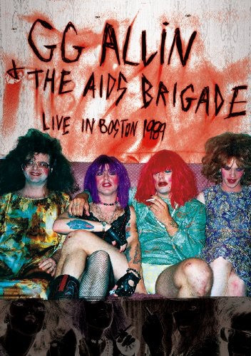 Allin,gg / Aids Brigade - Live In Boston 1989 - DVD