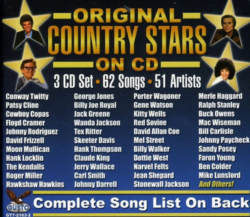 Original Stars On Cd - Original Country Stars On CD Music CD
