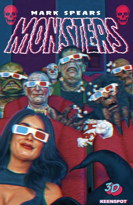 Mark Spears Monsters #9 D Mark Spears Monsters Matinee 3-D Variant (03/11/2026) Ex Posse Holdings