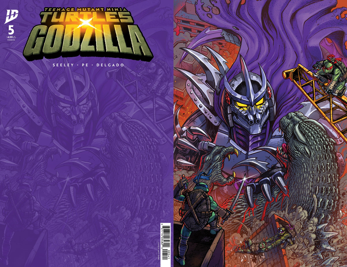 Teenage Mutant Ninja Turtles X Godzilla #5 D 1:25 Frank Virgin (04/01/2026) Idw