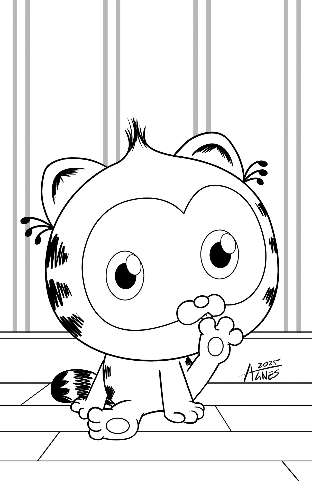 Baby Garfield #1 E 1:10 Virgin Garbowska (03/18/2026) Boom