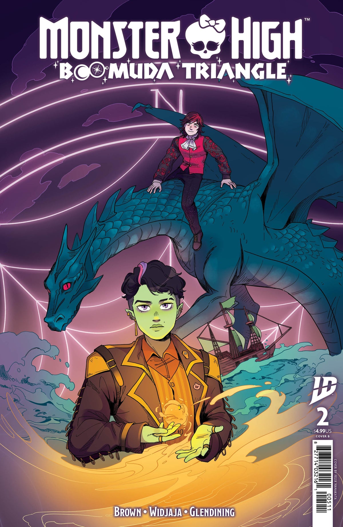 Monster High Boomuda Triangle #2 B Hanakata Connecting Variant (03/18/2026) Idw
