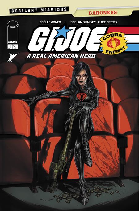Gi Joe A Real American Hero Sssilent Missions Baroness #1 (One Shot) A Joelle Jones (04/01/2026) Image