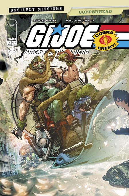 Gi Joe A Real American Hero Sssilent Missions Copperhead #1 (One Shot) A Howard Porter & Romulo (04/22/2026) Image