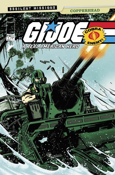 Gi Joe A Real American Hero Sssilent Missions Copperhead #1 (One Shot) B Jorge Fornes Variant (04/22/2026) Image