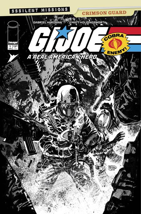 Gi Joe A Real American Hero Sssilent Missions Crimson Guard #1 (One Shot) C 1:10 Gabriel Har (04/08/2026) Image