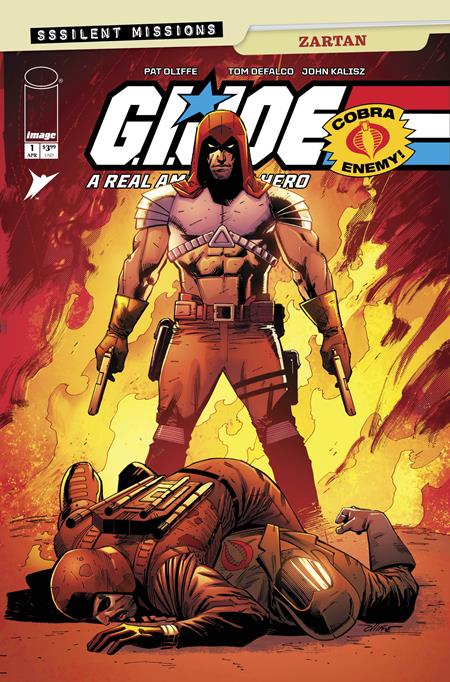 Gi Joe A Real American Hero Sssilent Missions Zartan #1 (One Shot) A Pat Olliffe (04/15/2026) Image