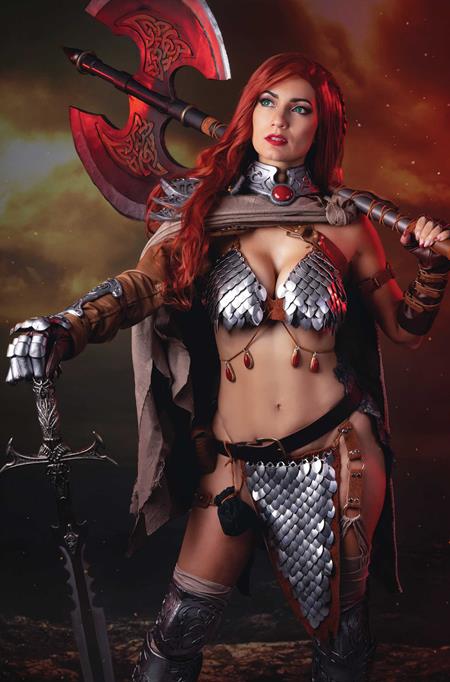 Giant Sized Savage Tales (One Shot) I 1:10 Ivy Cosplay Red Sonja Virgin Variant (04/29/2026) Dynamite