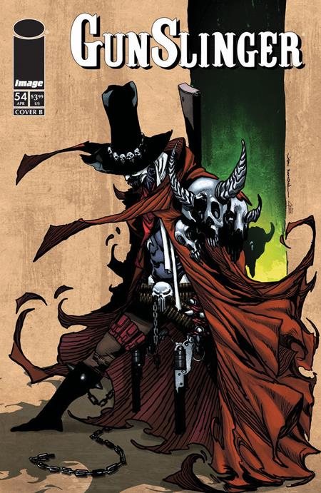 Gunslinger Spawn #54 B Von Randal Variant (05/20/2026) Image