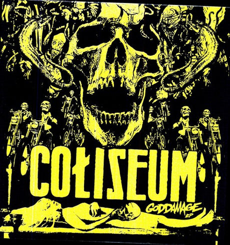 the album cover for Coliseum - Goddamage (Bonus Tracks) [Remastered]
