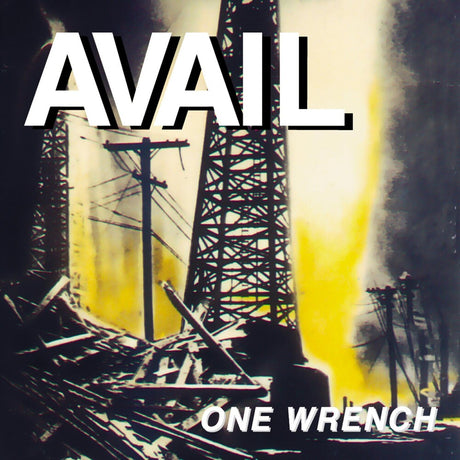 the album cover for Avail - One Wrench