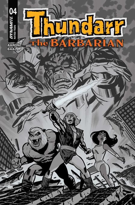 Thundarr The Barbarian #4 F 1:10 Michael Cho Line Art Variant (05/20/2026) Dynamite