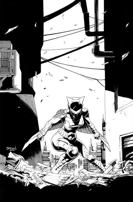 Thundercats X Silverhawks Thunderhawks #1 L 1:25 Declan Shalvey Line Art Virgin Variant (04/22/2026) Dynamite