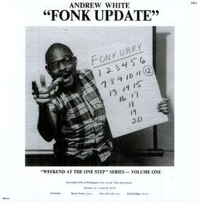 the album cover for Andrew White - Fonk Update