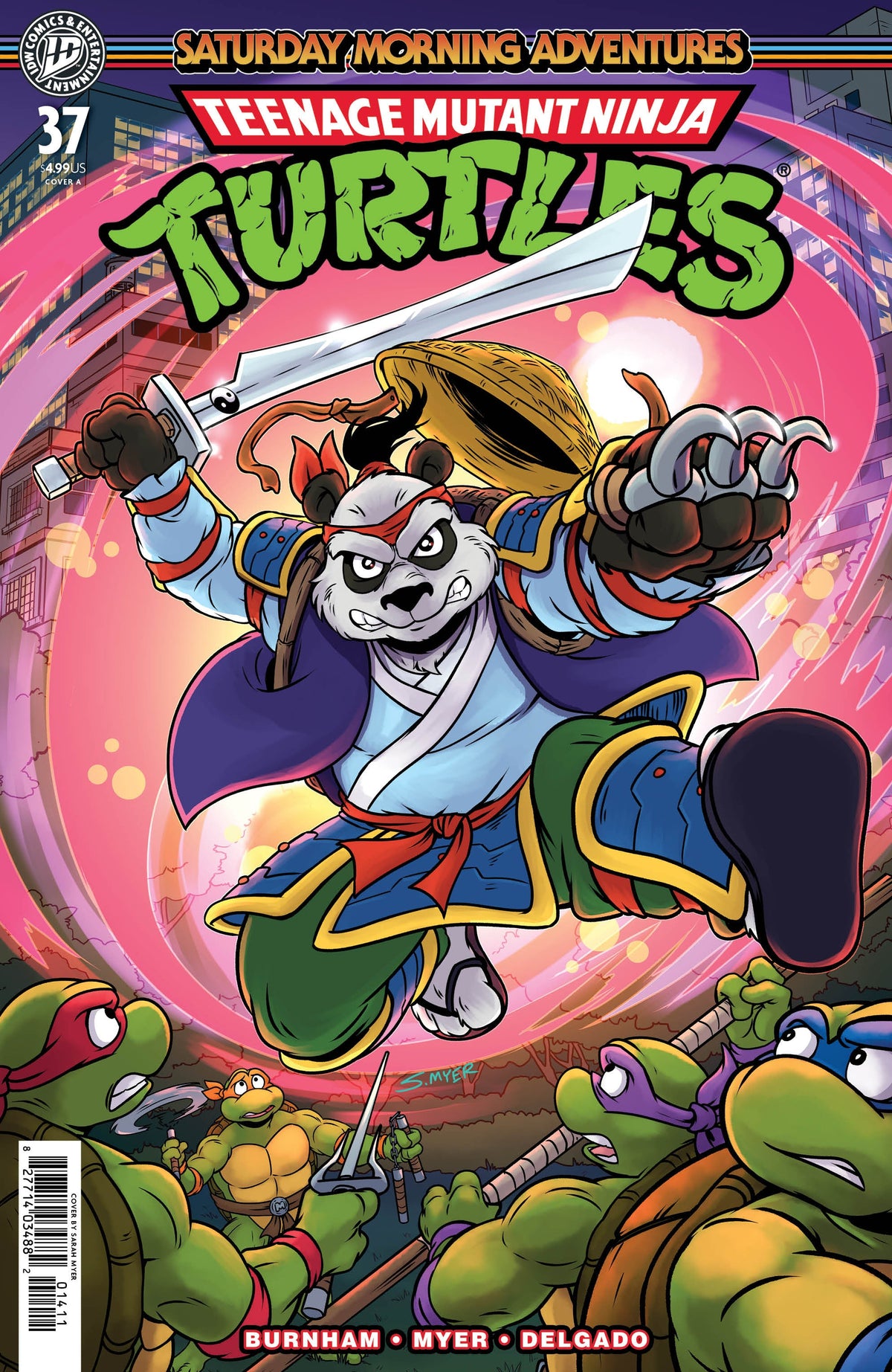 Teenage Mutant Ninja Turtles Saturday Morning Adventures #37 A Myer (05/27/2026) Idw