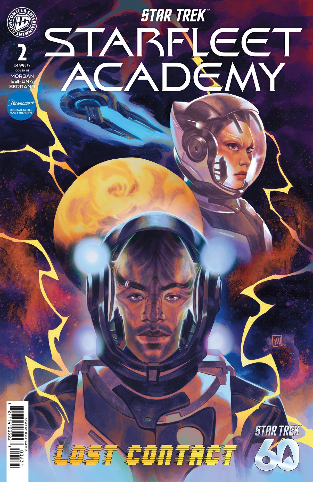 Star Trek Starfleet Academy Lost Contact #2 C 1:25 Valerio (05/27/2026) Idw