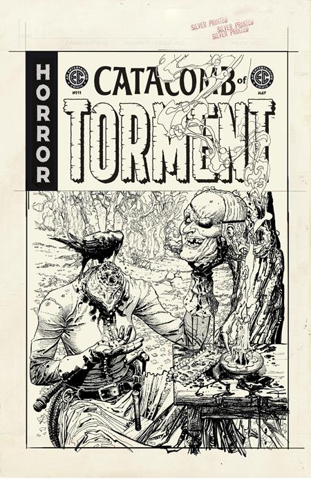 Ec Catacomb Of Torment #11 D 1:20 Dustin Weaver B&W Artist Edition Variant (05/20/2026) Oni