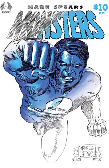 Mark Spears Monsters #10 C Mark Spears Midknight Man Concept Variant (05/27/2026) Ex Posse