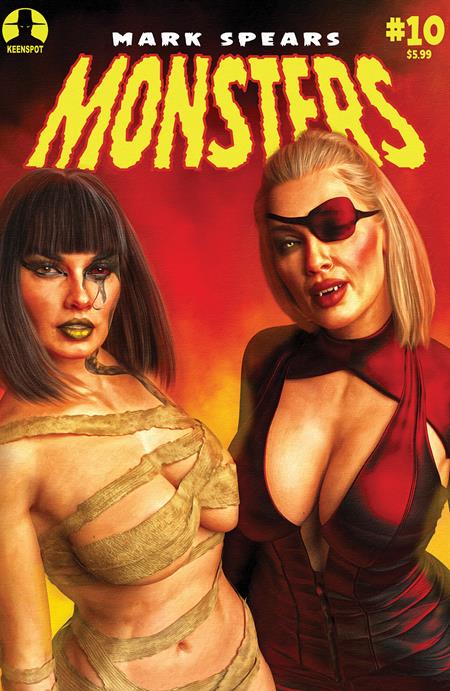 Mark Spears Monsters #10 D Mark Spears Blood & Beauty Variant (05/27/2026) Ex Posse