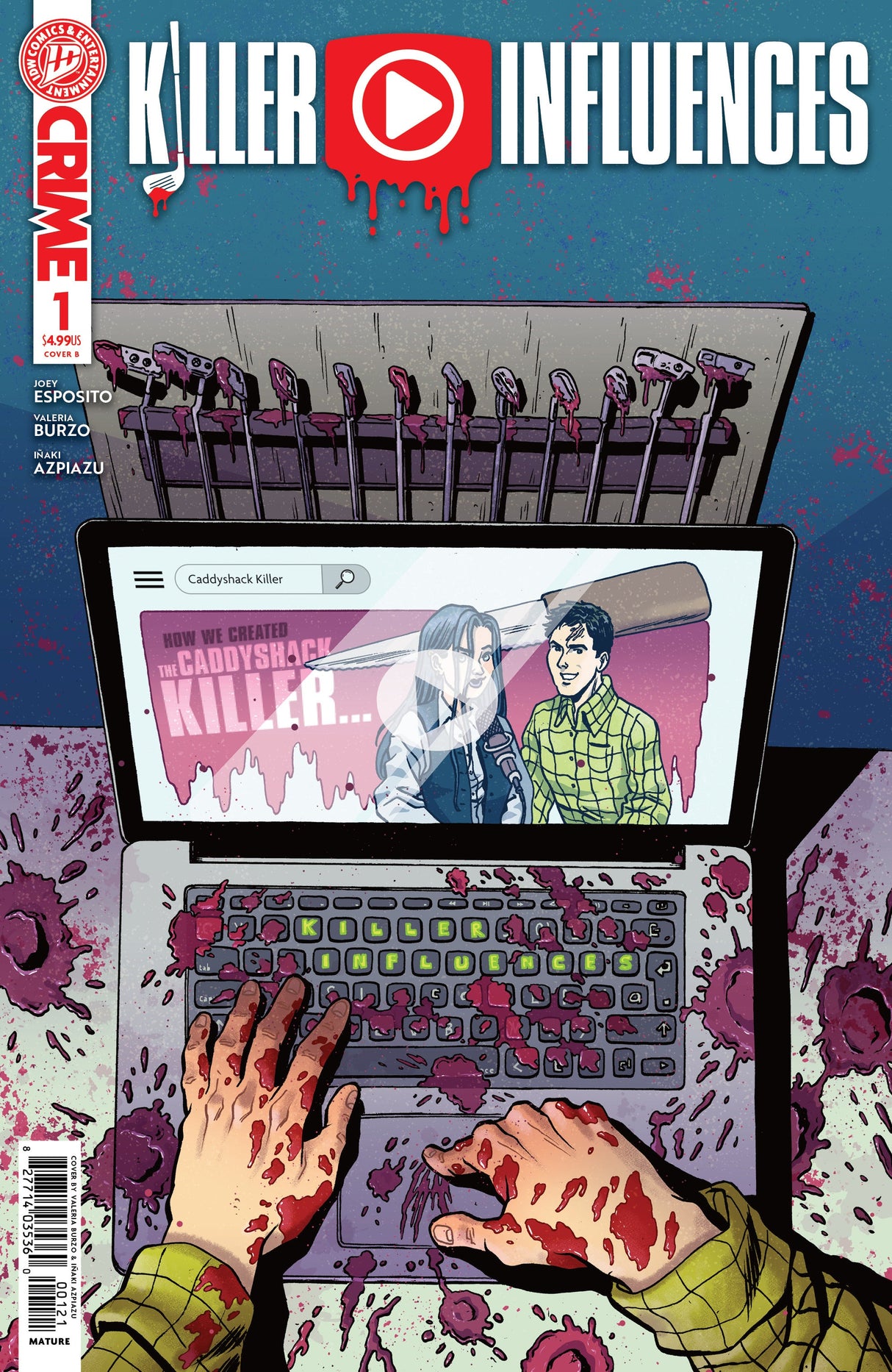 Killer Influences #1 B Burzo (07/01/2026) Idw