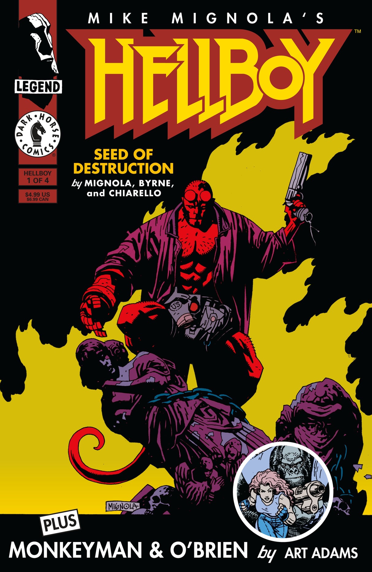 Hellboy Seed Of Destruction #1 (Facsimile Reprint) A Mike Mignola (07/01/2026) Dark Horse