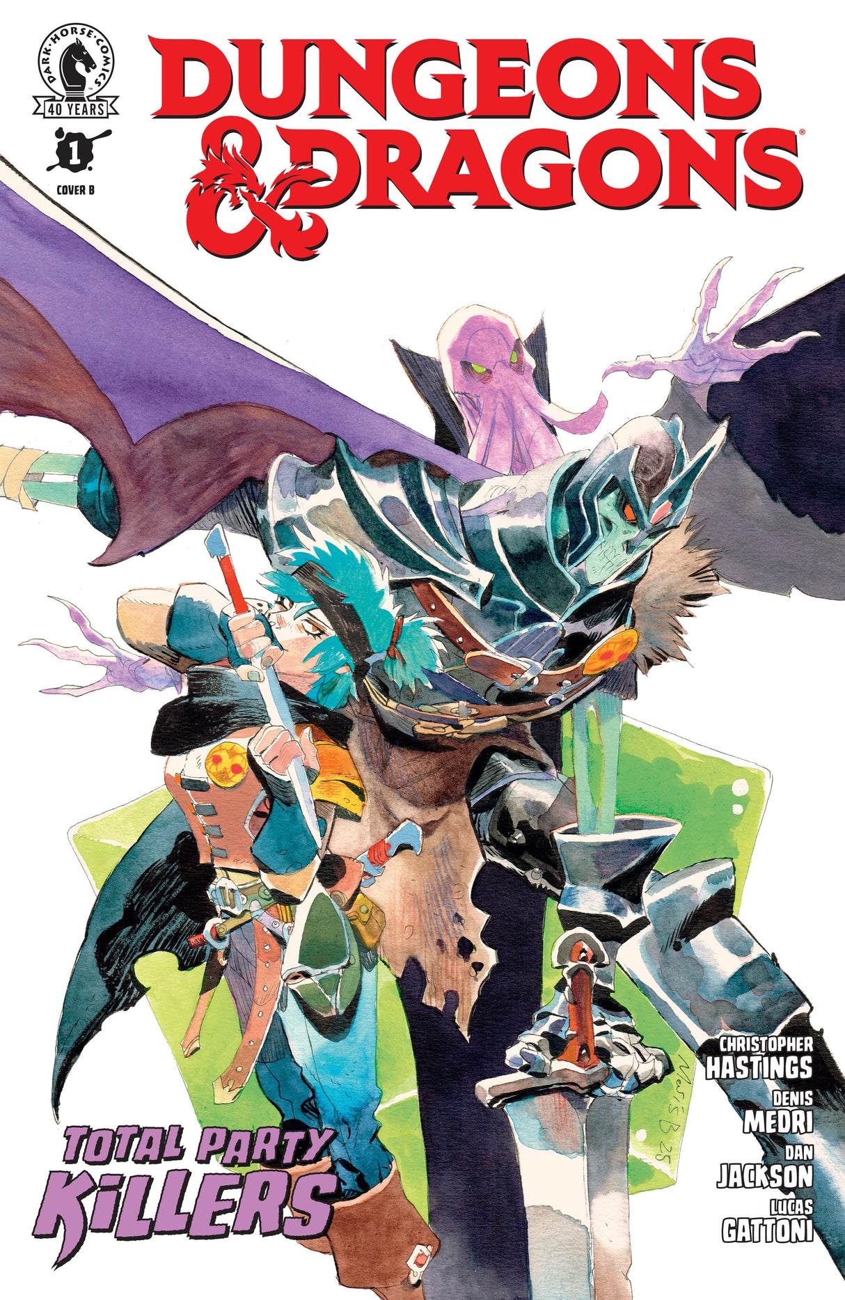 Dungeons & Dragons Total Party Killers #1 B 1:20 Matias Bergara (07/22/2026) Dark Horse